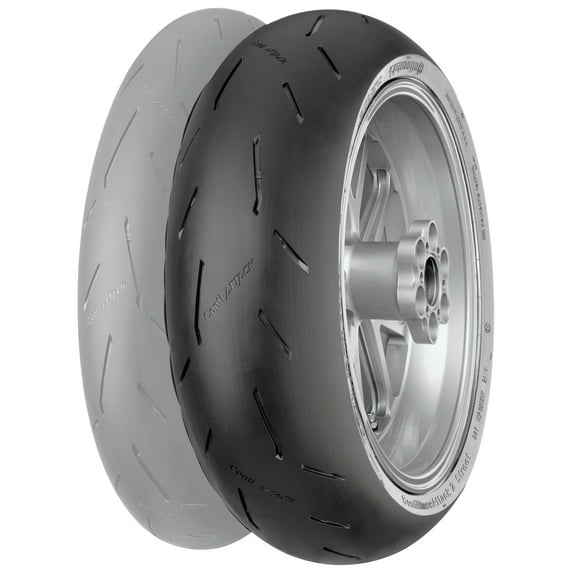 Continental 2446590000 Conti Race Attack 2 Street Rear Tire - 180/55ZR17