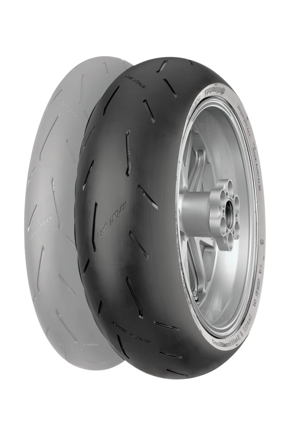 2446590000 Conti Race Attack 2 Street Rear Tire - 180/55ZR17
