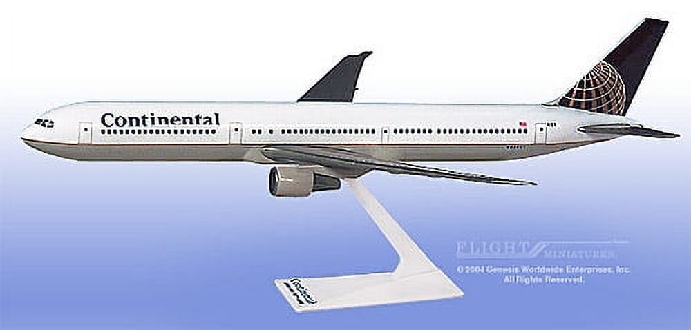 BOEING 767-400 continental　1/200 Continental 767-400 (1:200) - Walmart.com