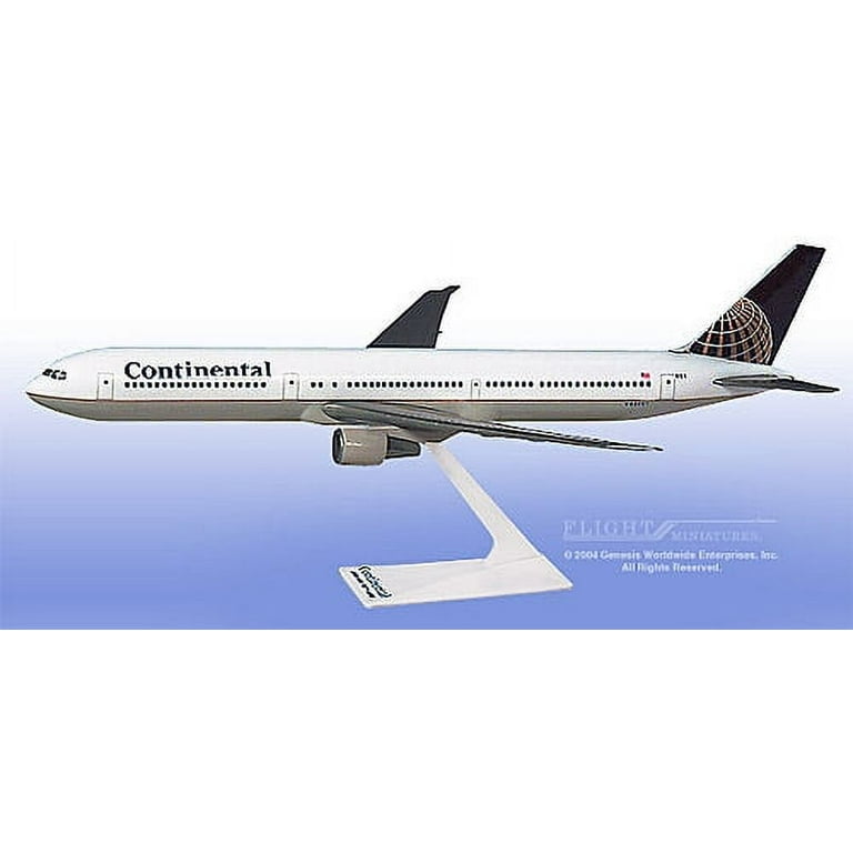 BOEING 767-400 continental　1/200 Continental 767-400 (1:200) - Walmart.com