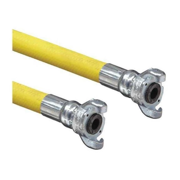 Continental Air Hose,1" ID x 50 ft. L,Yellow HZY10030-50-77-G