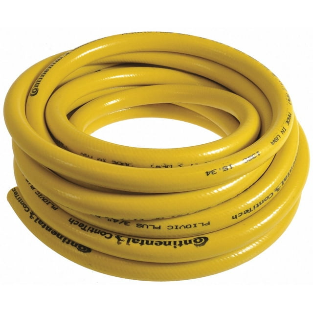 Continental Air Hose,3/4" ID x 50 ft.,Yellow PLY0752550