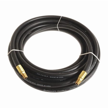 Continental Air Hose,3/8"I.D.,15 ft. HZB03820-15-13-G