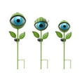 thumbnail image 1 of Continental Art Center 17143 Assorted Solar Metal Lighted Eyeball Stake, 1 of 1