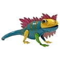 thumbnail image 1 of Continental Art Center 22057C Colorful Enameled Metal Spiked Lizard Statue - Blue & Pink, 1 of 1