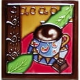 thumbnail image 1 of Continental Art Center SD-103 4 x 4 in. Dark Coffee Set No.1 Ceramic Art Tile, 1 of 1