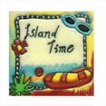 thumbnail image 1 of Continental Art Center SD-132 4 x 4 in. Island Time Ceramic Art Tile, 1 of 1