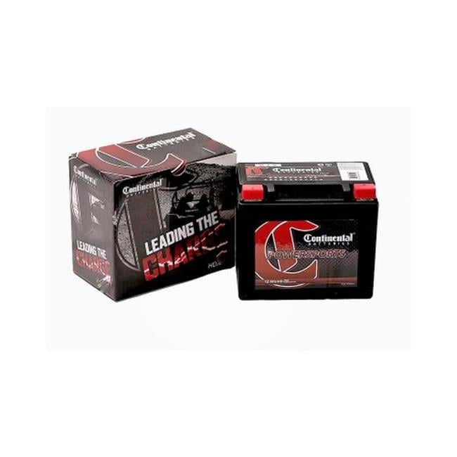 Continental Battery Systems Powersport 12 Volt Vehicle Battery
