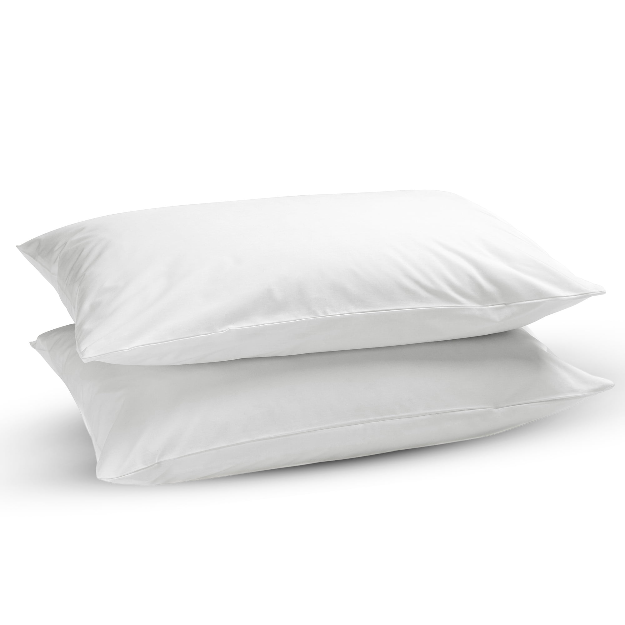Continental Bedding Goose Down Feather Pillow Combo with 100 Cotton
