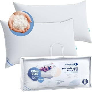 East Coast Bedding 100% White Goose Down Pillow Filler Stuffing, 10-lb Bulk