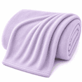 thumbnail image 1 of Continental Bedding Soft Lightweight Plush Microfleece Blanket for Couch, Sofa & Bed, Cozy Warm All-Season Throw, Lavender 50x70, 1 of 7