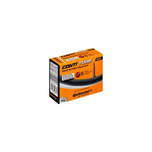 Continental Bicycle Tire Tube, 700c x 28mm-47mm, Schrader Valve, 40mm Stem, 180g