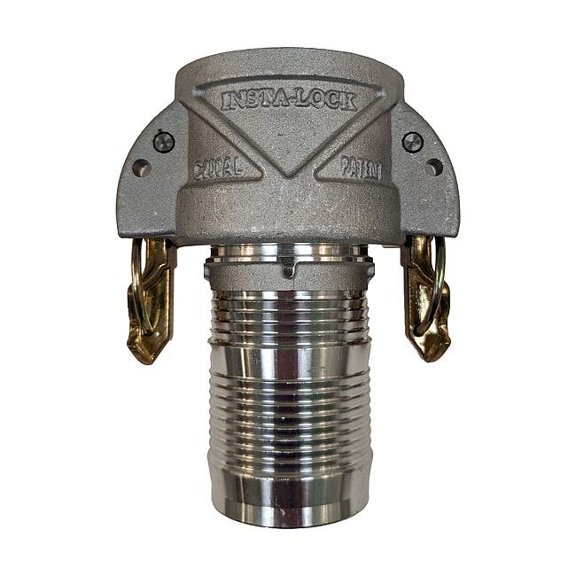Insta-Lock Coupler with Locking Arms,1-1/2In,250psi QCG-C150