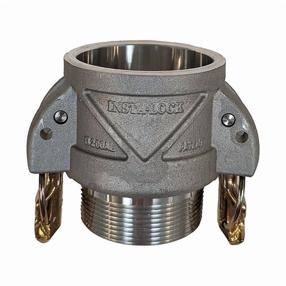 Insta-Lock Coupler with Locking Arms,3 x 3In,250psi QCG-B300
