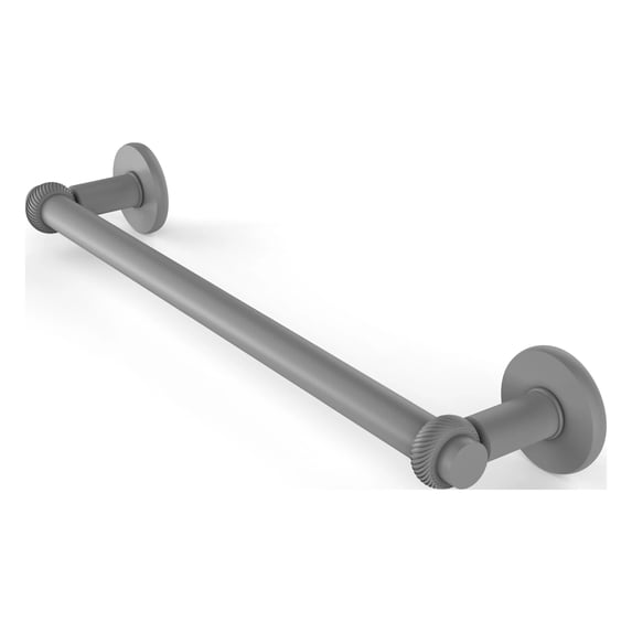 Continental Collection 18 Inch Towel Bar with Twist Detail