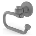 thumbnail image 1 of Continental Collection Europen Style Toilet Tissue Holder - Matte Gray / Grooved, 1 of 11