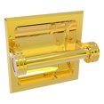 thumbnail image 1 of Continental Collection Recessed Toilet Tissue Holder - Polished Brass / Dotted, 1 of 10