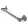 thumbnail image 1 of Continental Collection Towel Bar with Grooved Accents - Matte Gray / 36 Inch, 1 of 9