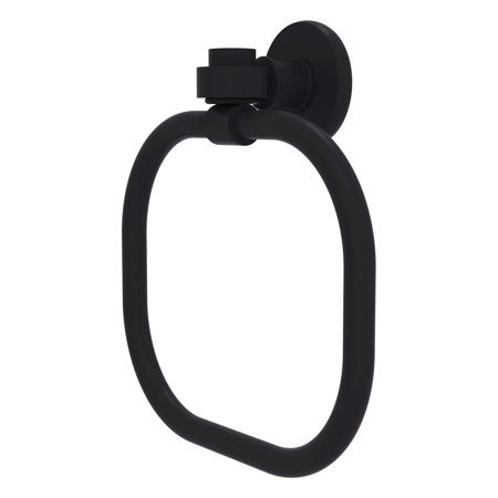 2016-BKM Continental Collection Towel Ring, Matte Black