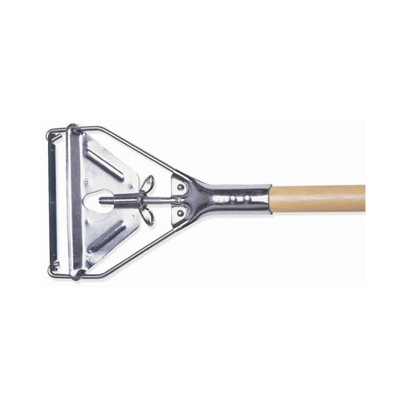 Continental Commercial A70902 Wet Mop Handle 60 in L Wood For Narrow Head Band
