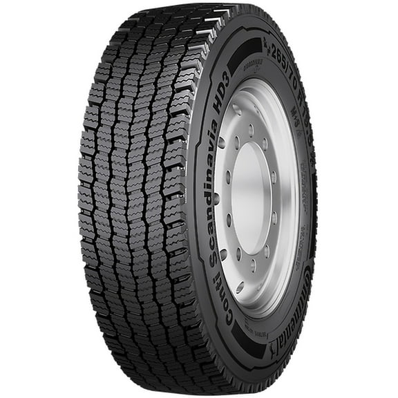 Continental Conti Scandinavia HD3 245/70R19.5 H/16PLY Commercial Tire