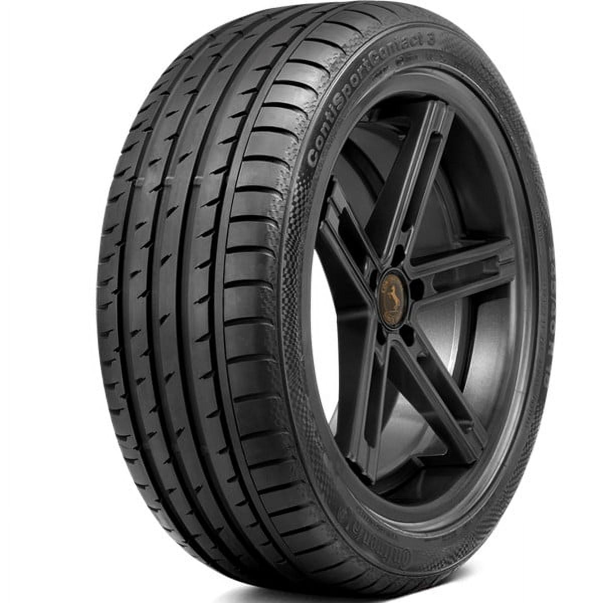 Continental ContiSportContact 3 225/45R17 91 V Tire Fits: 2017-19 Chevrolet Cruze Diesel, 2021 Toyota Corolla S