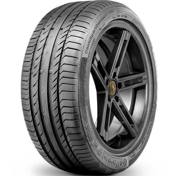 Continental ContiSportContact 5 SSR 225/45R18 91Y Performance Run Flat Tire Fits: 2011-15 Chevrolet Cruze LTZ, 2012 Toyota Camry XLE