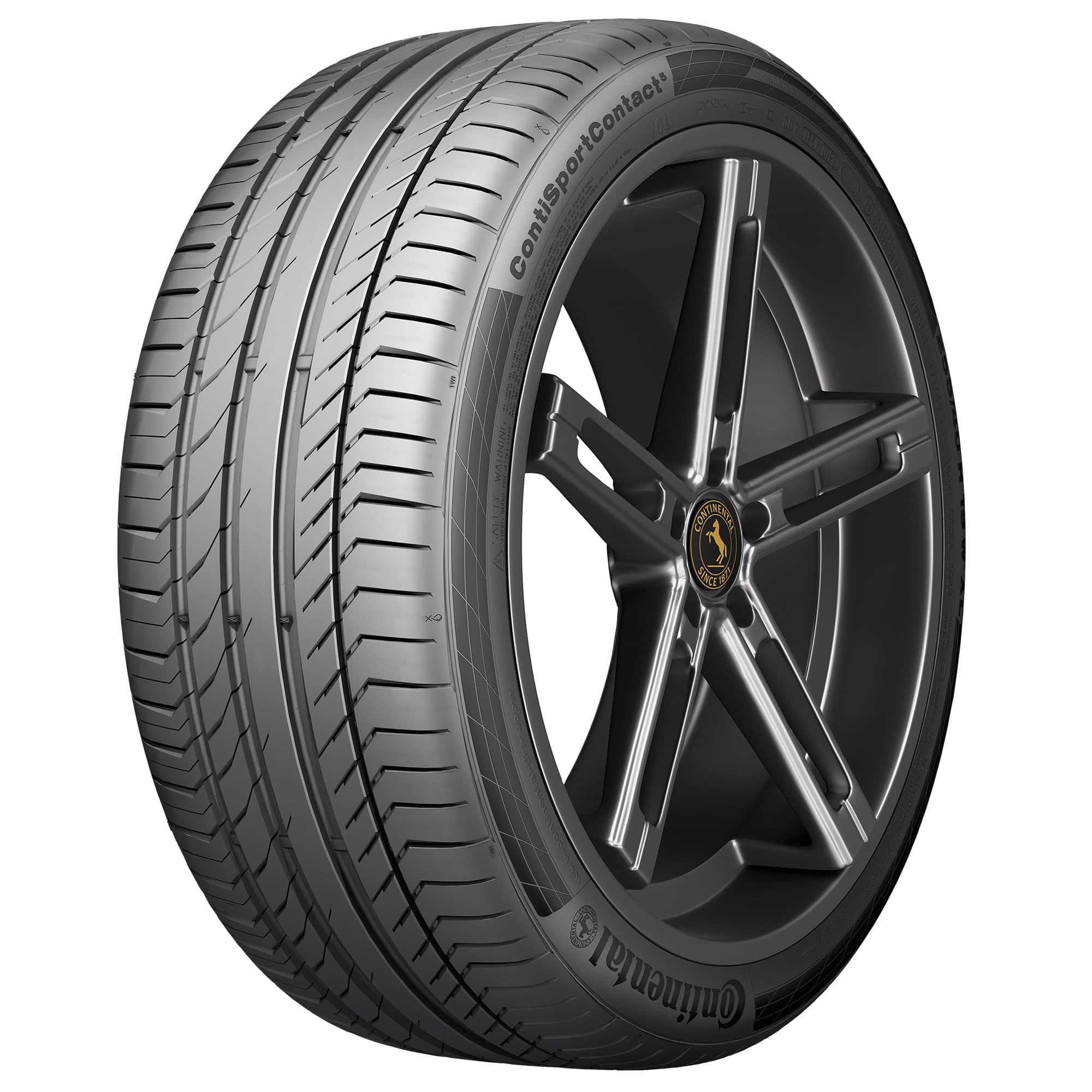 Continental ContiSportContact 5 UHP Summer 225/45R19 92W Passenger Tire
