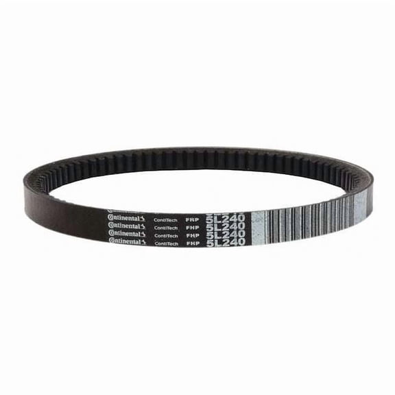 5L330 FHP V-Belt, 33 in Outside Length, 21/32 in Top Width, 25/64" Thickness, 1 Ribs