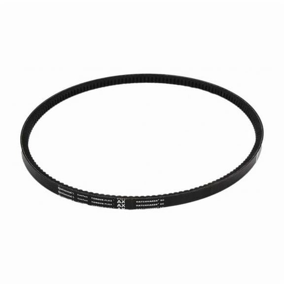 AX31 Cogged, Classical V-Belt, 33 in Outside Length, 1/2 in Top Width, 5/16" Thickness, 1 Ribs