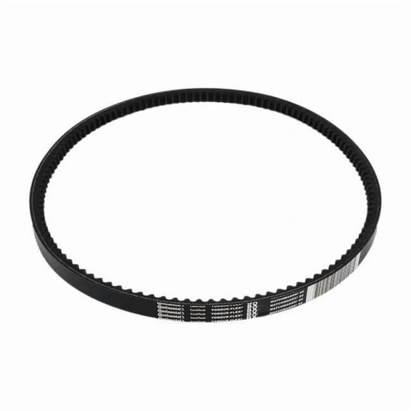 BX50 Cogged, Classical V-Belt, 53 in Outside Length, 21/32 in Top Width, 13/32" Thickness, 1 Ribs