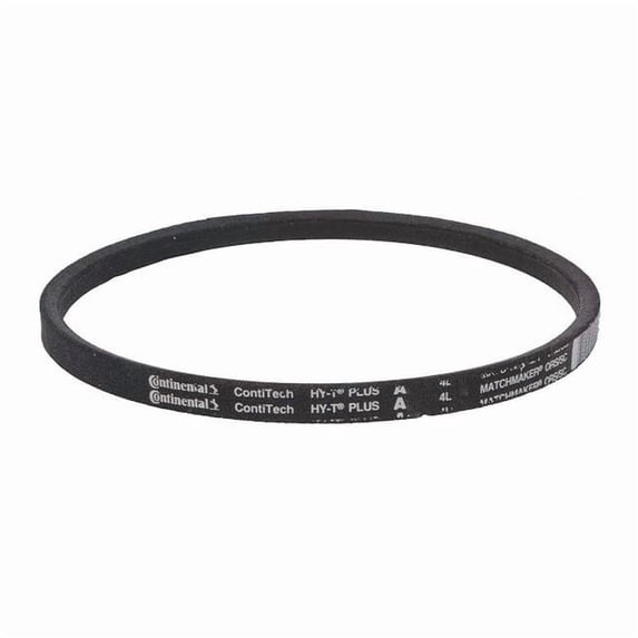 A66 Classical V-Belt, 68 in Outside Length, 1/2 in Top Width, 5/16" Thickness, 1 Ribs