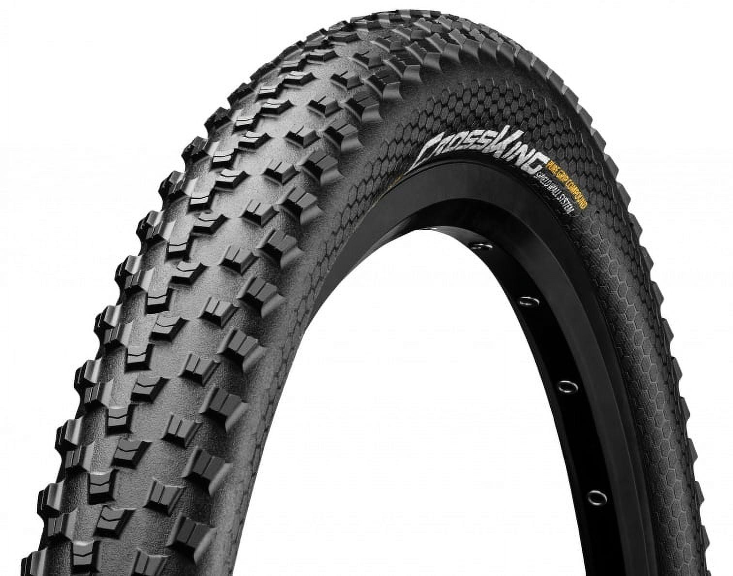 Continental Cross King Bicycle Tire, 29in x 2.2in, Wire Bead, Black