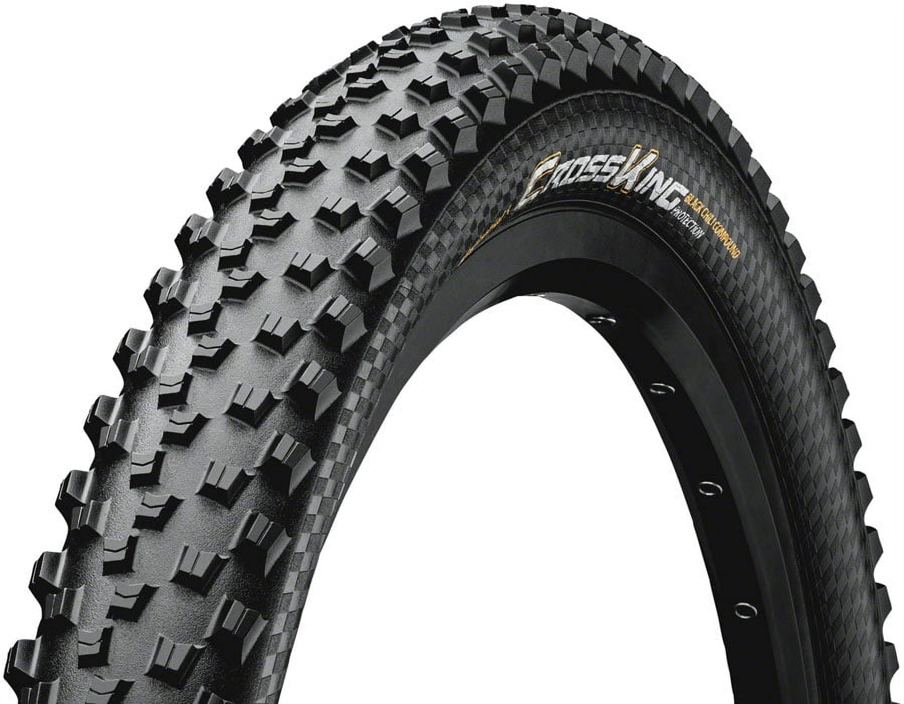 Continental Cross King Mountain Bike Clincher Tire 26" x 2.30", Black
