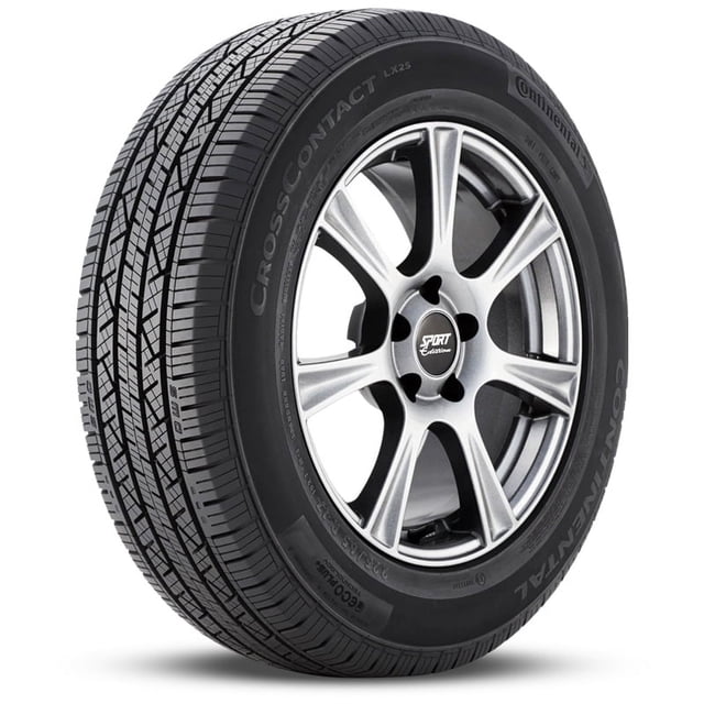 Continental CrossContact LX25 All-Season Tire - 235/70R16 106T, 70,000 Mile Treadwear Warranty