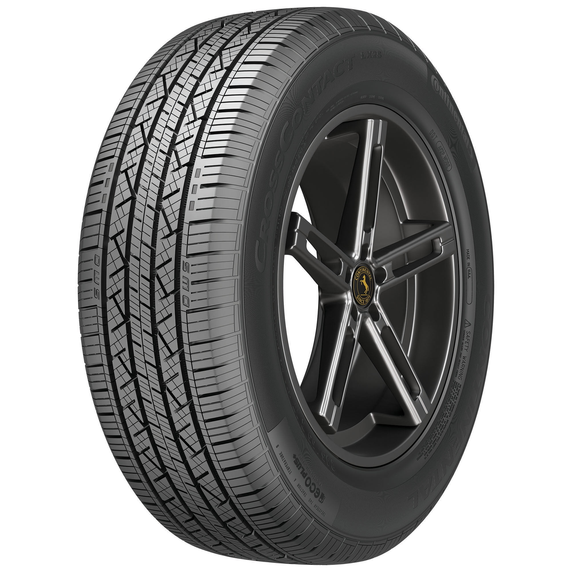 Continental CrossContact LX25 All Season 235/70R16 106T SUV/Crossover Tire Fits: 2004-07 Honda Pilot EX-L, 2013 Ford Explorer Sport