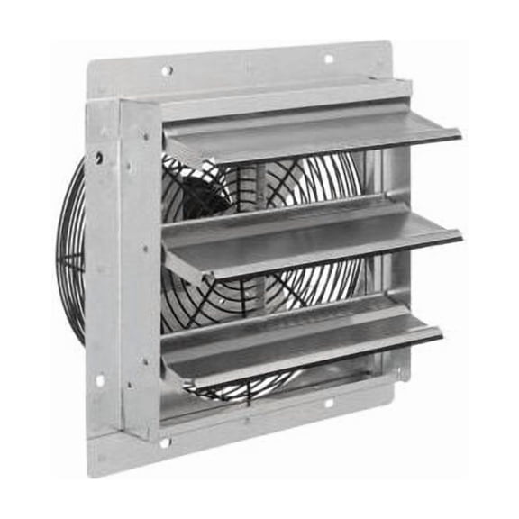 Continental Dynamics Direct Drive 12"" Exhaust Fan w/ Shutter 1 Speed 2150CFM 1/