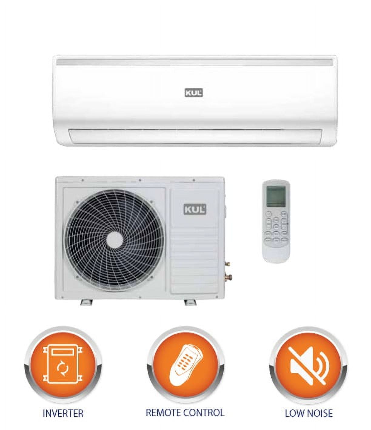 Continental Electric Inverter Split Air Conditioner 12,000 BTU