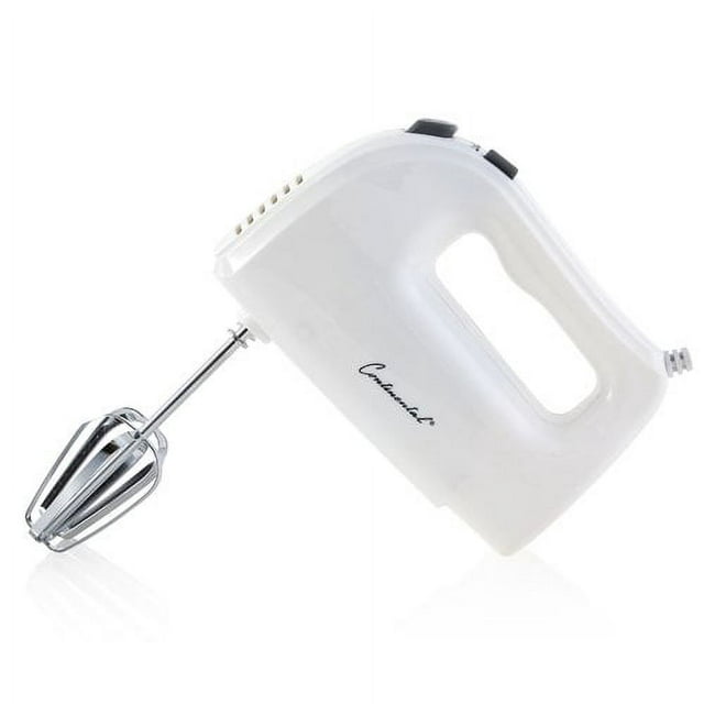 Continental Electric New 5 Speed Hand Mixer White
