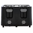 thumbnail image 1 of Continental Electric New Toaster 4-Slice Cool Touch Black, 1 of 6