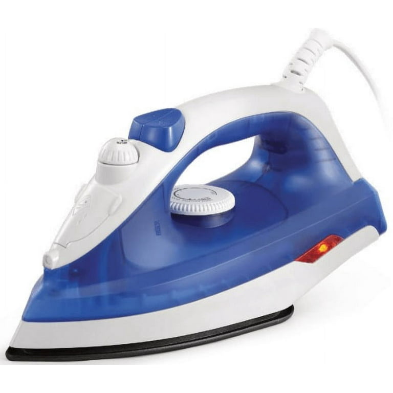 PurSteam Professional Grade 1700W Steam Iron for Clothes with Rapid Even  Heat Scratch Resistant Stainless Steel Sole Plate