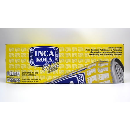 Inca Kola Soda, 12 Pack, 12 fl oz Cans