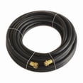 thumbnail image 1 of 1/2 in ID x 50 ft L Garden Hose, EPDM Tube, Black, Brass x Brass Fitting, 1 of 1