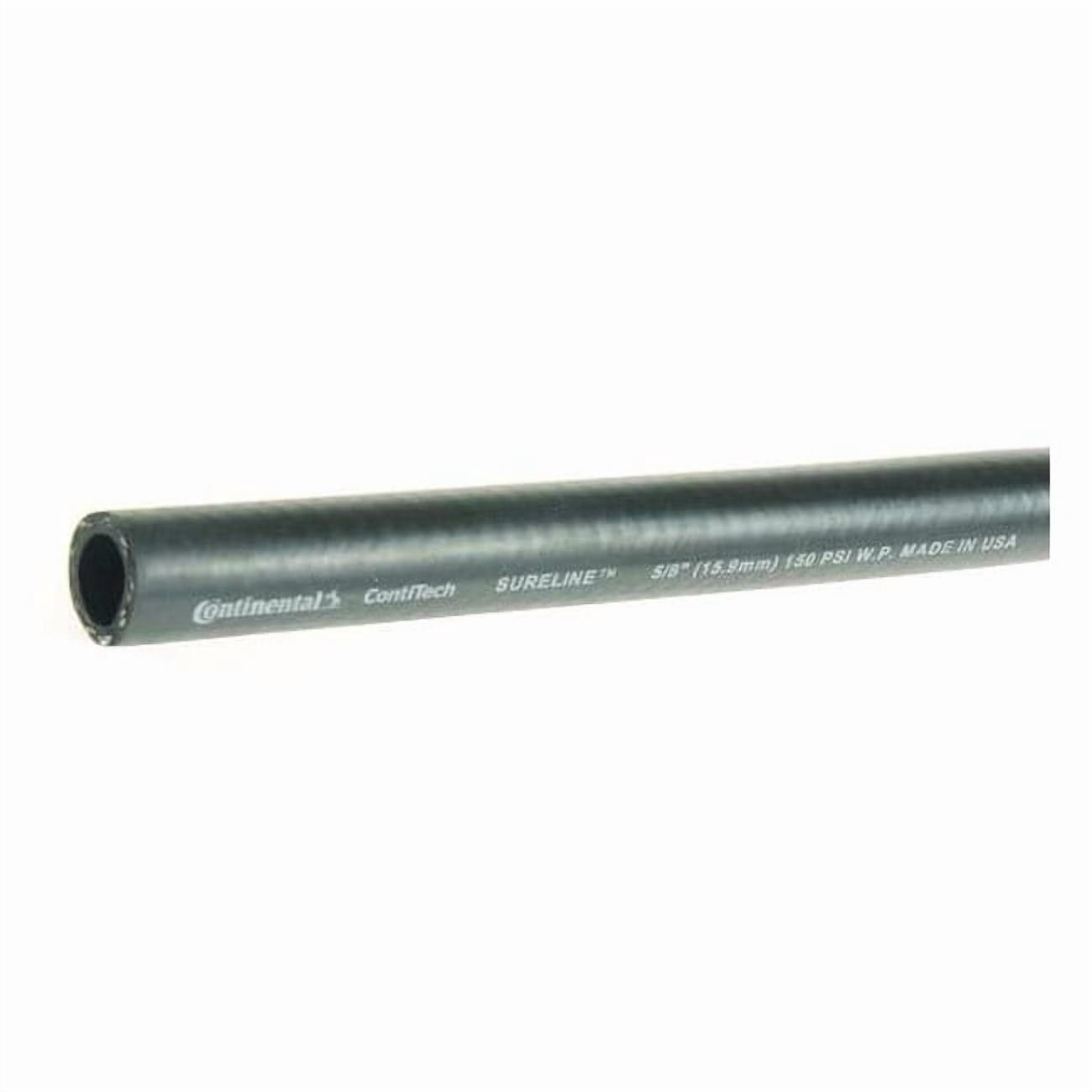 Continental 5/8 in ID x 25 ft L Garden Hose, EPDM Tube, Black CWH058-25-G