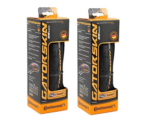 Continental Gatorskin Duraskin Tire, 2Count (Folding, 700 X 25Mm)