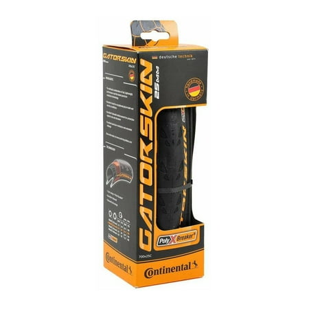 Continental Gatorskin Folding Tire 700x25c Black Road Puncture Resist Fixed Bike