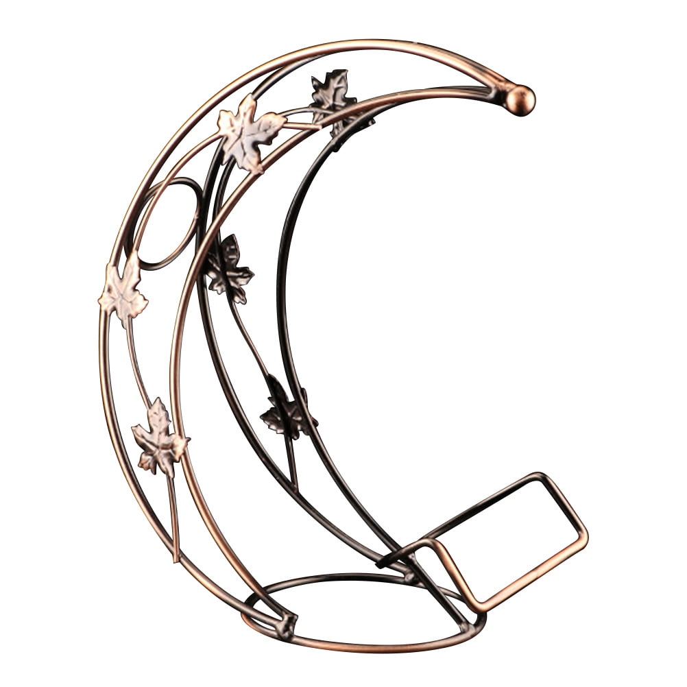 Continental Iron Wine Rack MoonStyle Home Decor Decoration Stand
