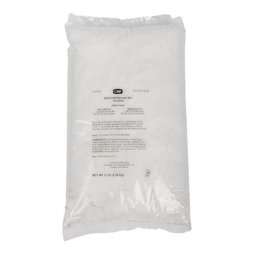 Continental Mills Value Buttermilk Pancake Mix, 5 Pound Bag, 6 per Case