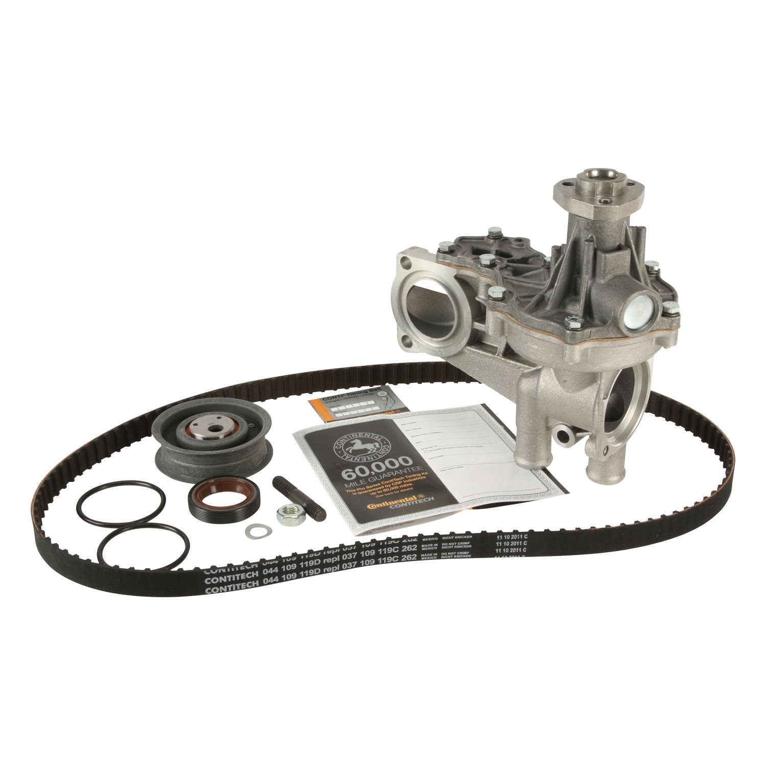 ContiTech Pro Plus Series T-Belt Kit w/ Water Pump PP262LK1-WH
