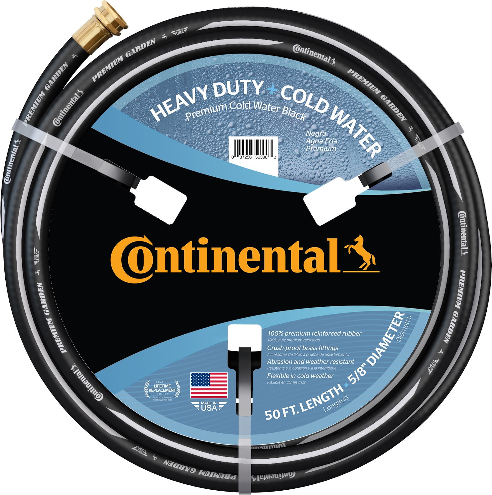 Continental ContiTech HeavyDuty Contractors Water Hoses, Freeze Flex